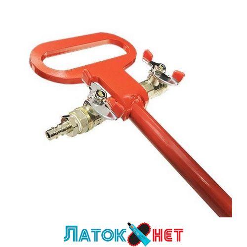 Домкрат пневматичний коротка ручка 2,8т DPA-2RK Airkraft
