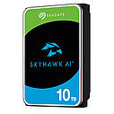 Жорсткий диск 10TB Seagate SkyHawk AI ST10000VE001 для відеоспостереження, фото 2