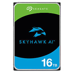 Жорсткий диск 16TB Seagate SkyHawk AI ST16000VE004 для відеоспостереження