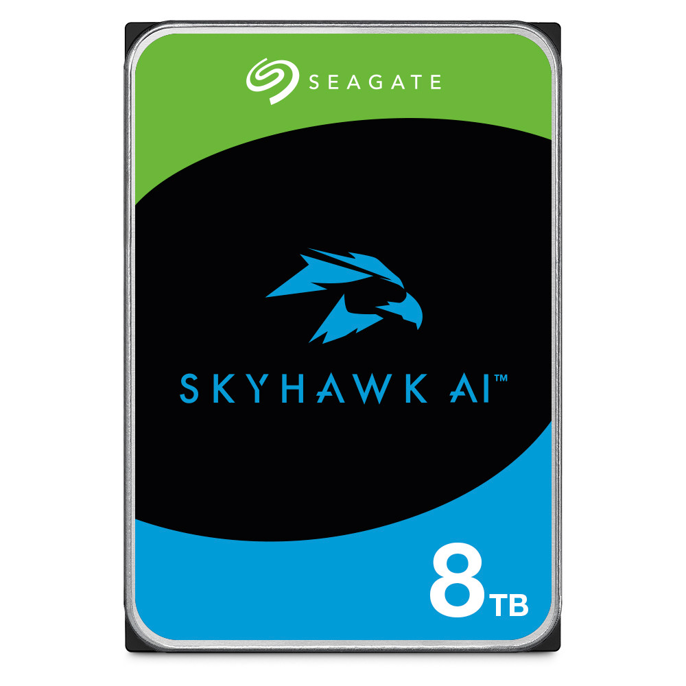 Жорсткий диск 8TB Seagate SkyHawk AI ST8000VE001 для відеоспостереження, фото 1