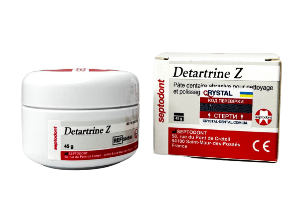 Паста для видалення зубного нальоту Septodont Detartrine Z | Детартрин Z, фото 1