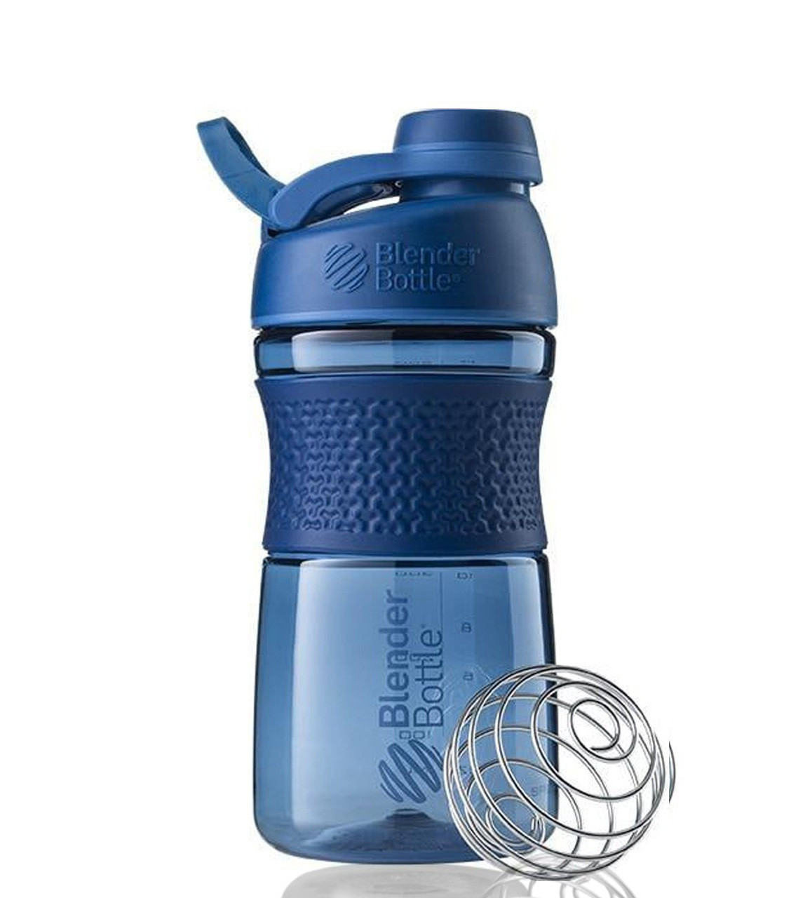 Шейкер спортивний (пляшка) BlenderBottle SportMixer Twist 20oz/590ml Navy (Original), фото 1