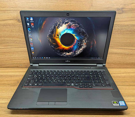 Б/в Ноутбук Fujitsu Celsius H780 15.6" 1920x1080| Core i7-8750H| 32 GB RAM| 512 GB SSD| Quadro P600 4GB, фото 1