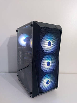 Б/в Ігровий ПК AeroCool PGS FALCON-A-BK-V1 FRGB MT| i7-4770| 24GB RAM| 480GB SSD+500GB HDD| Radeon RX 470 4GB, фото 1
