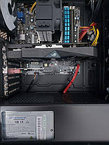 Б/в Ігровий ПК AeroCool PGS FALCON-A-BK-V1 FRGB MT| i7-4770| 24GB RAM| 480GB SSD+500GB HDD| Radeon RX 470 4GB, фото 6