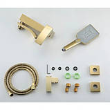 Змішувач для ванни GAPPO G3207-3 (золото), фото 2