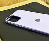 Силіконовий чохол для iPhone 11 Pro Max - Глянець з рамкою під метал, Ліловий, фото 3
