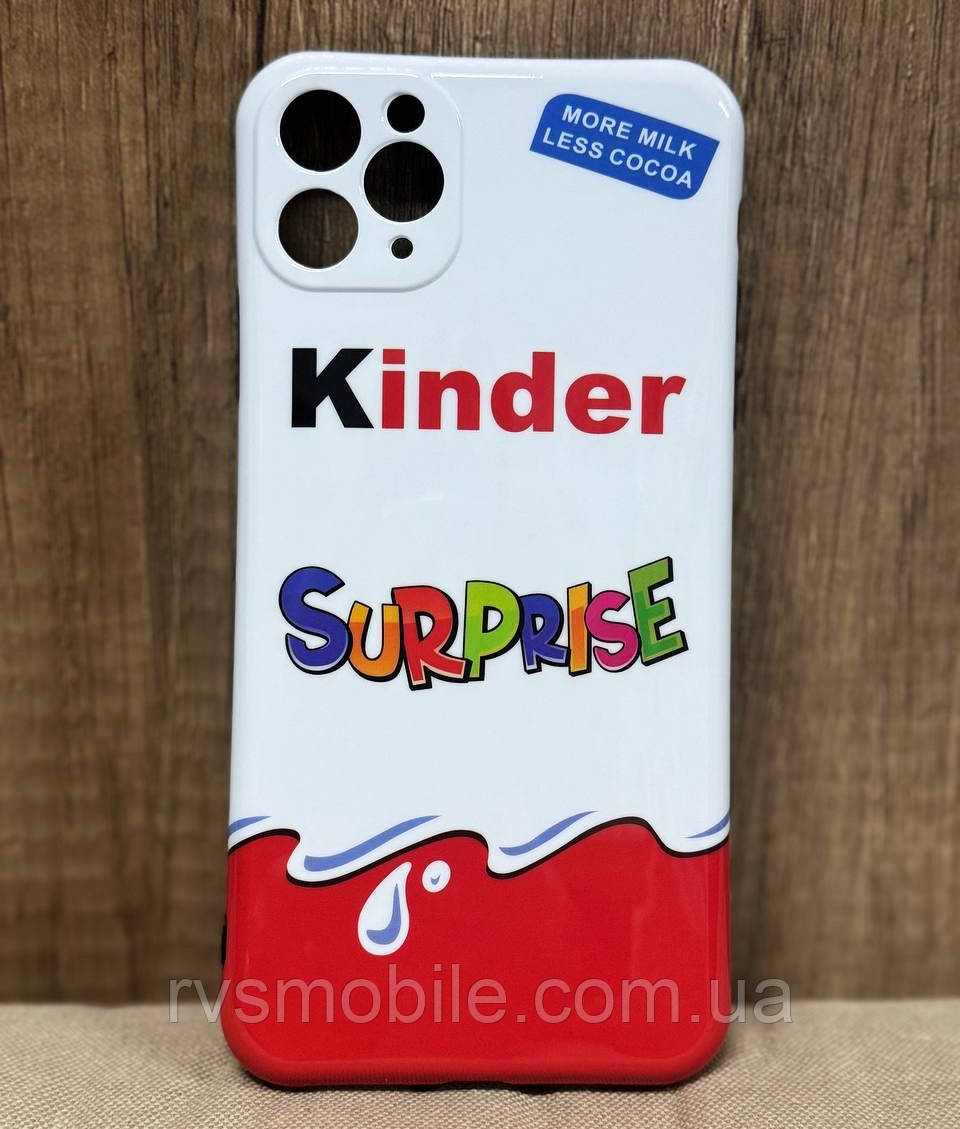 Силіконовий чохол для iPhone 11 Pro Max - Kinder Surprise