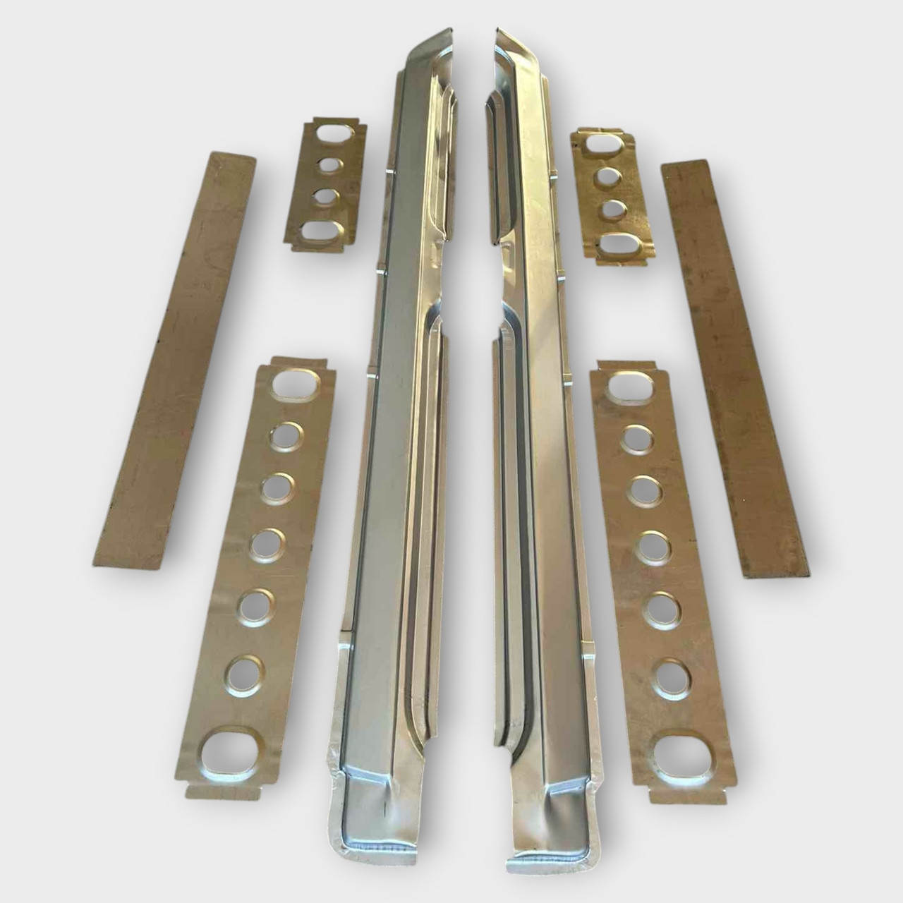 Пороги зовнішні ВАЗ 2109,21099,2115 (компл 8 деталій) вир-во Туреччина, фото 1