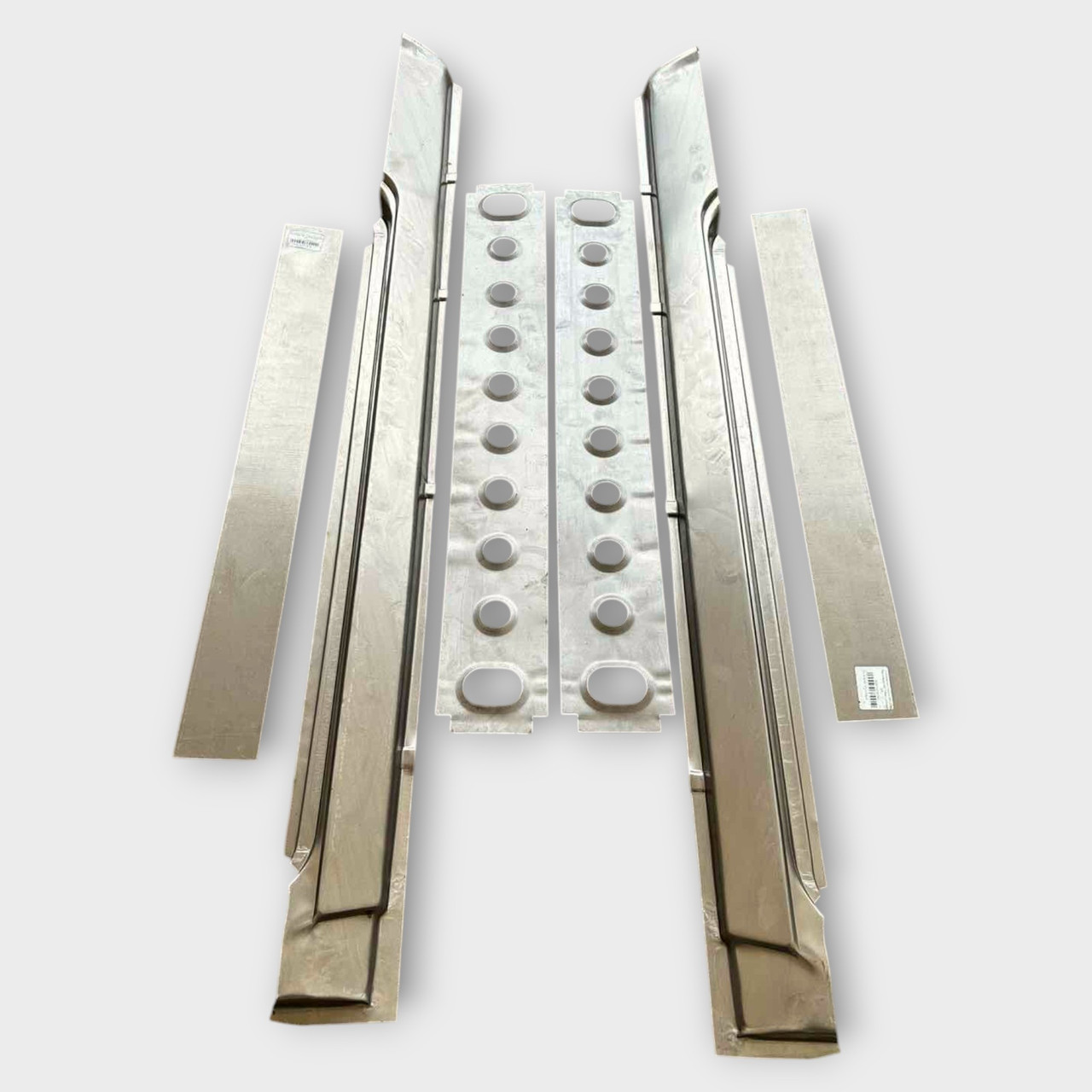 Пороги у зборі ВАЗ 2108, 2113 ( 6 деталей) вир-во Туреччина, фото 1