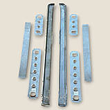 Поріг зовнішний, короб ремонтний( низ ) з підсилювачем+ з"єднувачем ВАЗ 2109,099,2115, фото 2