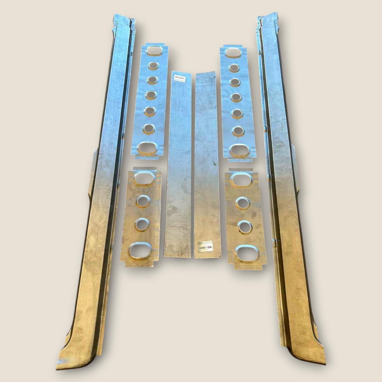 Поріг зовнішний, короб ремонтний( низ ) з підсилювачем+ з"єднувачем ВАЗ 2109,099,2115, фото 1