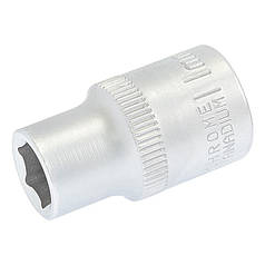 Головка торцева 6-гранна MASTERTOOL 1⁄2" 11 мм L 40 мм CrV 78-0011