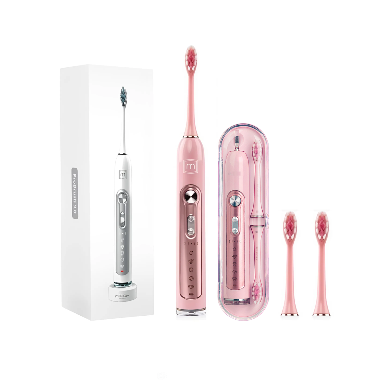 Ультразвукова зубна щітка Medica+ Probrush 9.0 (Ultasonic) fuchsia