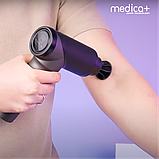 Перкусійний ручний масажер для тіла та м'язів Medica+ MassHand Pro 5.0 (Японія), фото 5
