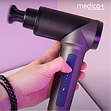 Перкусійний ручний масажер для тіла та м'язів Medica+ MassHand Pro 5.0 (Японія), фото 6