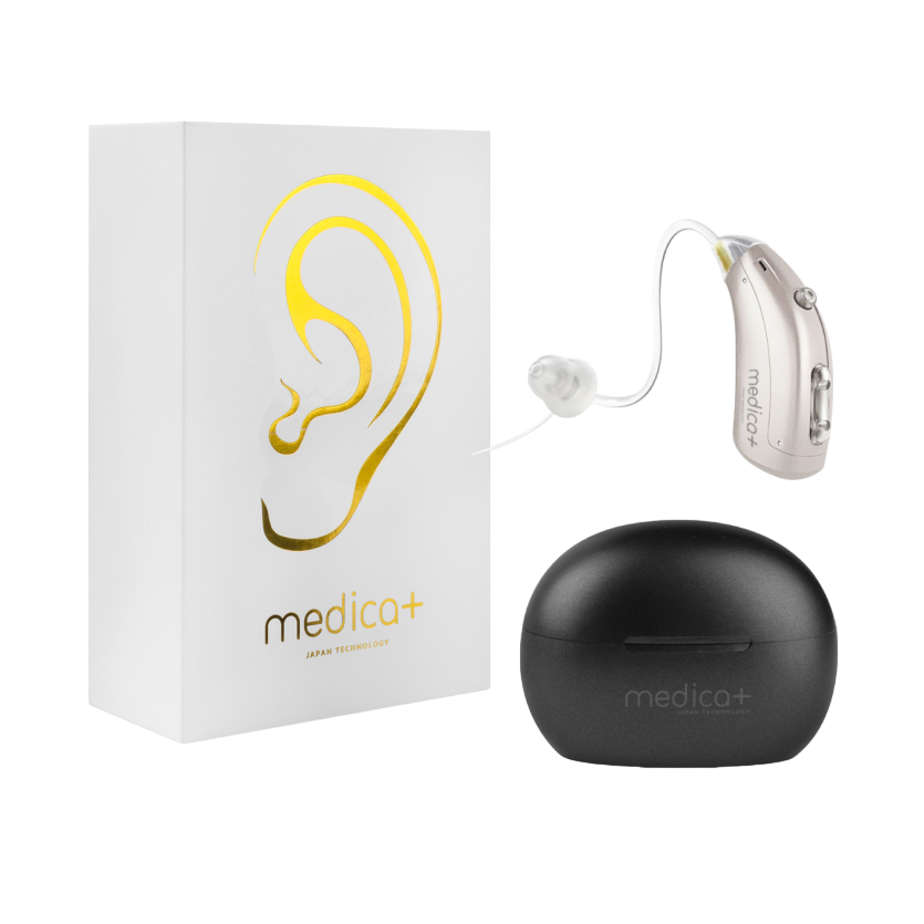Універсальний Слуховий апарат Medica+ Sound Control 15 на акумуляторі (Японія)