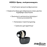 Універсальний Слуховий апарат Medica+ Sound Control 15 на акумуляторі (Японія), фото 8