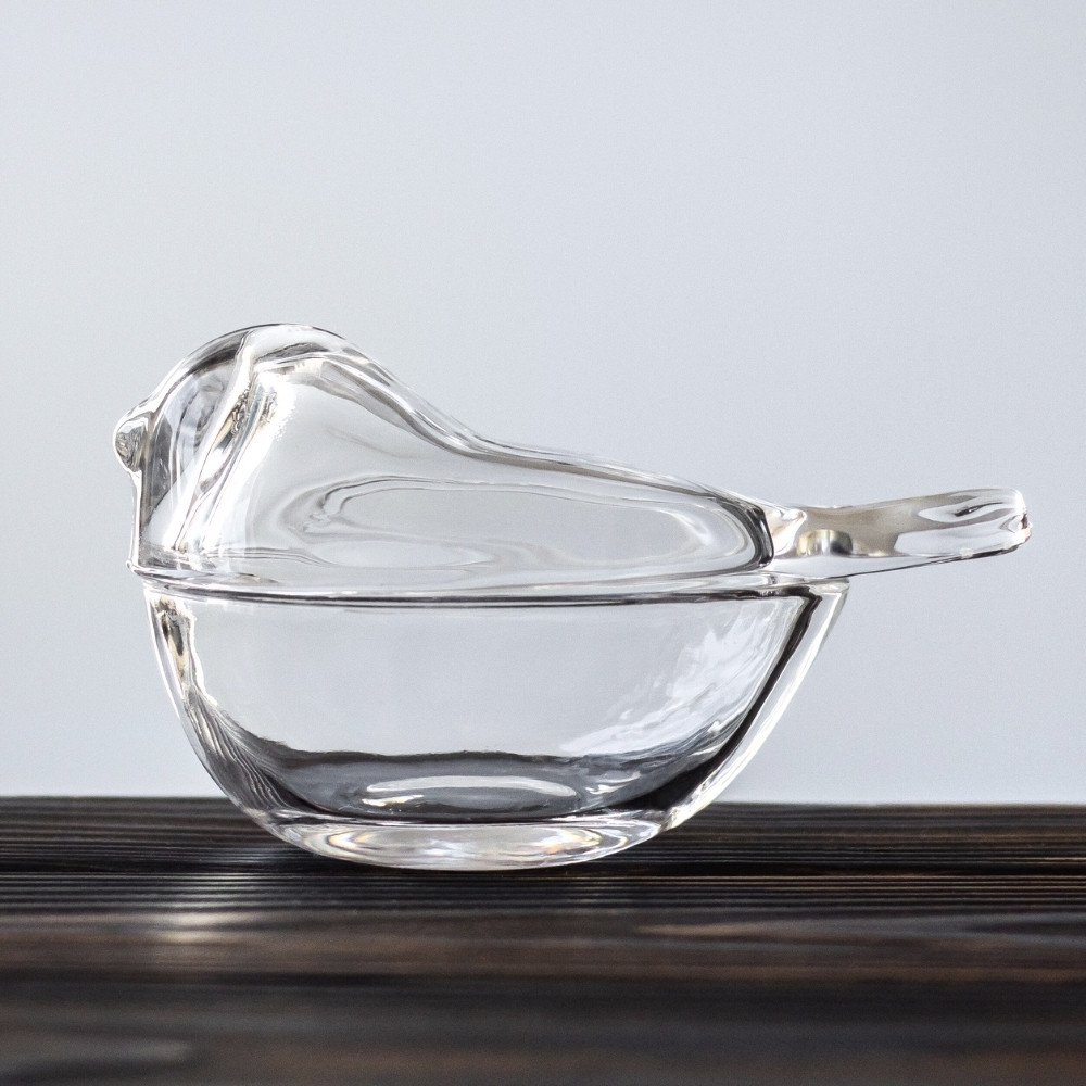 Ємність скринька для зберігання Пташка Crystal 12 см 19157-062