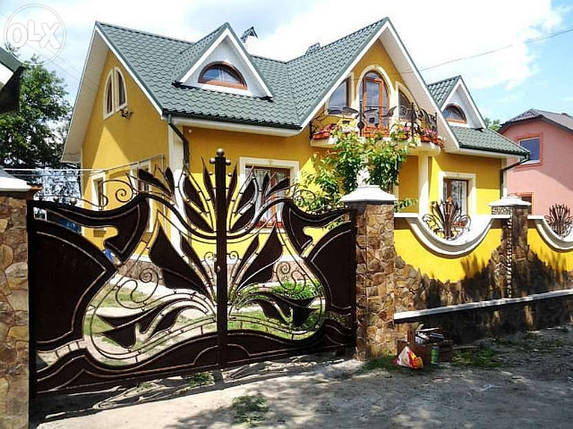 Ворота кованые Денді ( Денди), фото 1