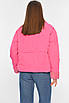 Куртка жіноча демісезонна рожевого кольору 176835T Безкоштовна доставка, фото 3