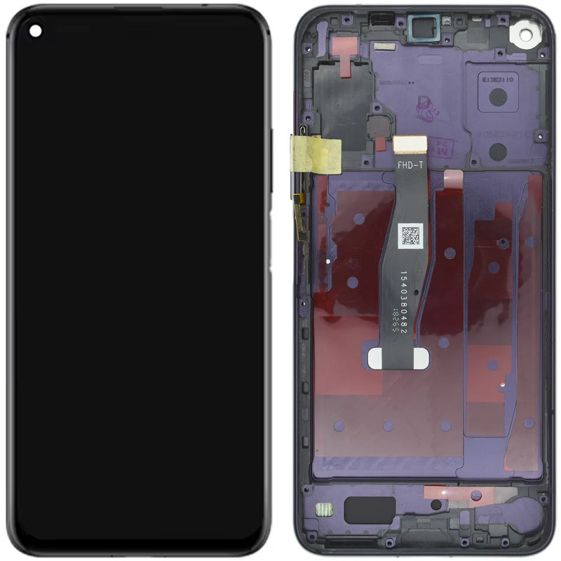 Дисплей Huawei Honor 20 Pro у зборі із сенсором і рамкою black Original PRC
