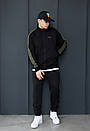 Спортивний костюм зі вставками Staff qix black & khaki, фото 6