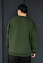 Оверсайз світшот зеленого кольору Staff green basic oversize, фото 3