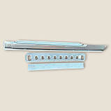 Порог у зборі ВАЗ 2108 з 3 частин (лів) вир-во Туреччина.(товщ 1.2 мм), фото 2