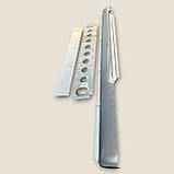 Порог у зборі ВАЗ 2108 з 3 частин (лів) вир-во Туреччина.(товщ 1.2 мм), фото 3