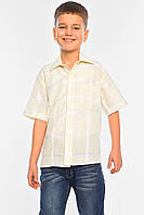 Рубашка детская мальчик кремовая 148789T Бесплатная доставка