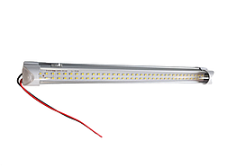 Плафон у салон T-8W 12-24 V 350x37x34 мм 72LED2835 — оригінал