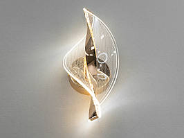 Унікальне світлодіодне бра в спальню, колір золото, 6W F3851-1-LS