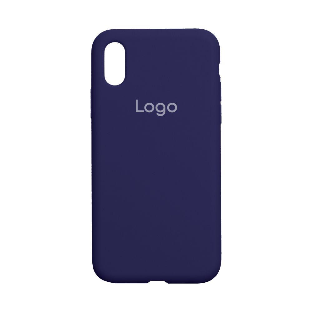 Чохол Silicone Case Full Size (AA) для iPhone X/Xs Колір 34.Purple