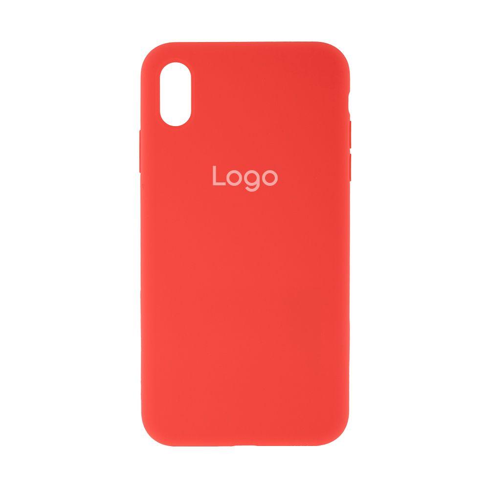 Чохол Silicone Case Full Size (AA) для iPhone Xs Max Колір 27.Peach