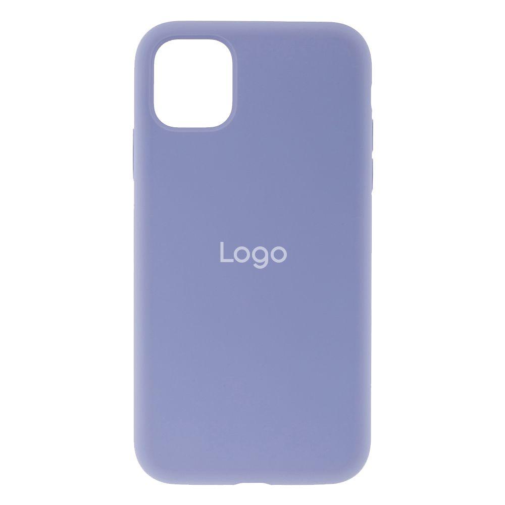 Чохол Silicone Case Full Size (AA) для iPhone 11 Колір 28.Lavender Grey