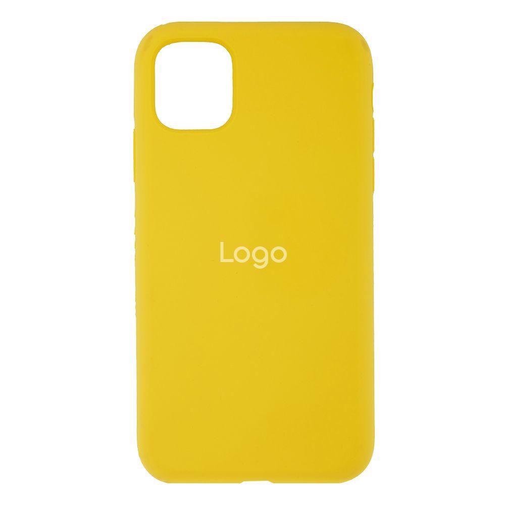 Чохол Silicone Case Full Size (AA) для iPhone 11 Колір 50.Canary Yellow