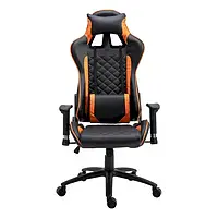 Ігрове крісло FrimeCom Taro 0000010508 Black Orange
