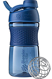 Шейкер спортивний (пляшка) BlenderBottle SportMixer Twist 20oz/590ml Navy (Original), фото 3