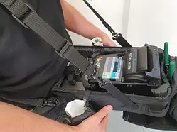 Робочий стіл FITEL WBT-02-Inter Black (для S179 із металевою пластиною) з кріпленням на пояс