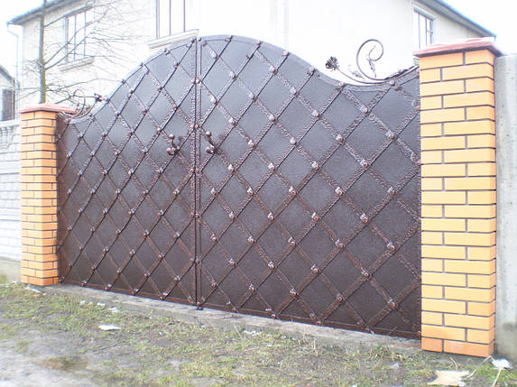 Ворота ковані Конго, фото 2
