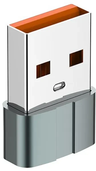 Перехідник ColorWay CW-AD-CA USB Type C (мама) - USB (тато) Black, фото 1