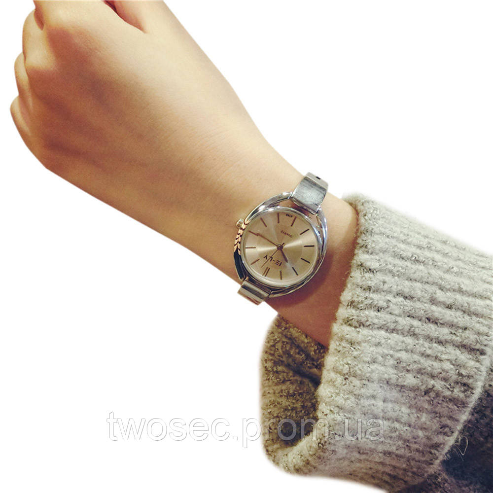 Жіночий наручний металевий годинник кварцовий Luxo золотий, золотистий