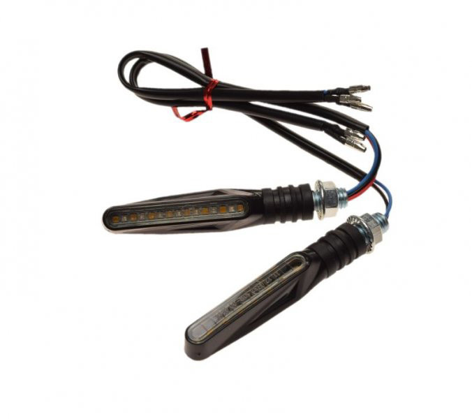 Повороти динамічні чорні WM LED AM14671