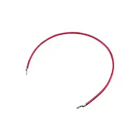 Кабель для акумулятора LogicPower мідний 25 кв. мм  100 см Red (з клемами)