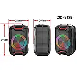 Колонка музична портативна Bluetooth ZQS8128, фото 5