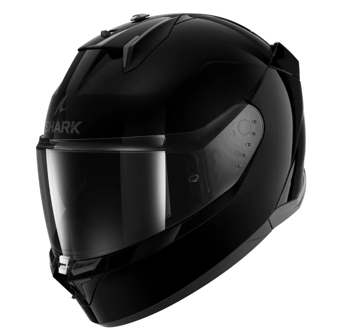 Мотошолом SHARK D-SKWAL 3 Blank Gloss Black XS