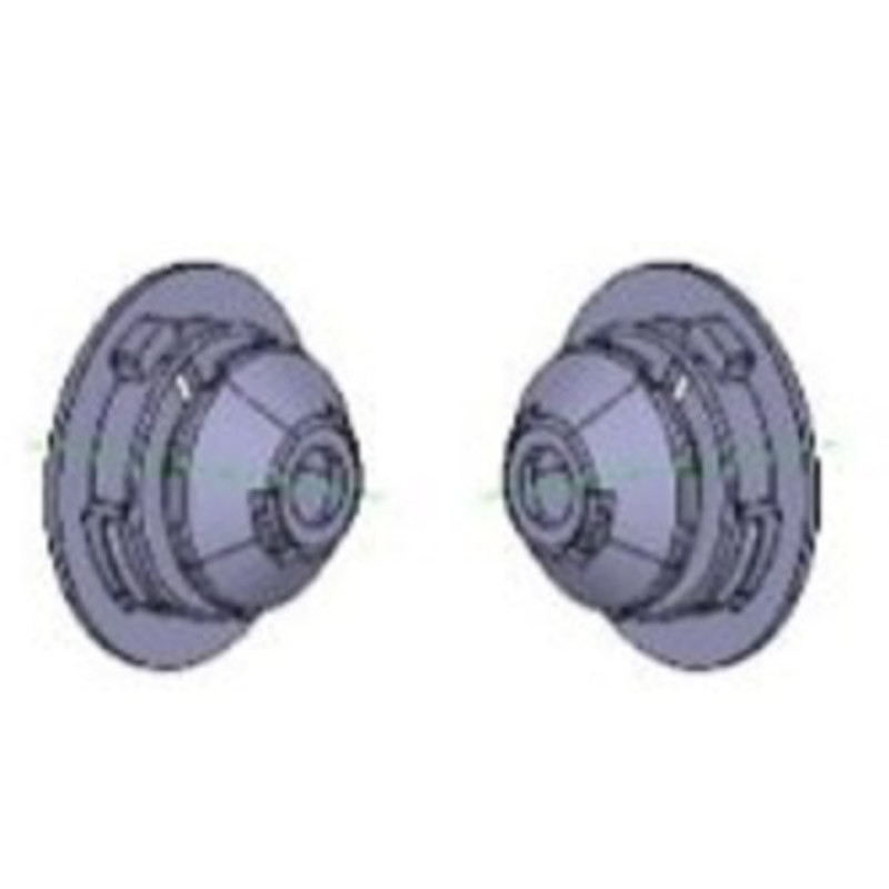 Кріплення на візор (Кнопки) MT для шоломів з ECE2206