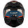 Мотошолом LS2 FF808 Stream 2 Road Matt Black Blue L, фото 5