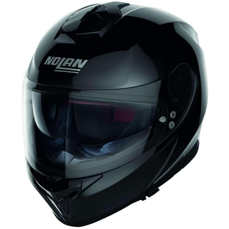Мотошолом Nolan N80-8 CLASSIC N-COM Gloss Black L